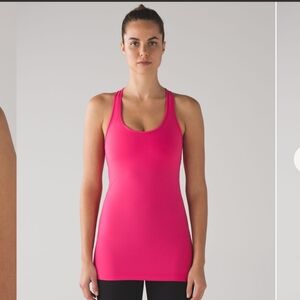 Lululemon Cool Racerback Bon Bon Size 6